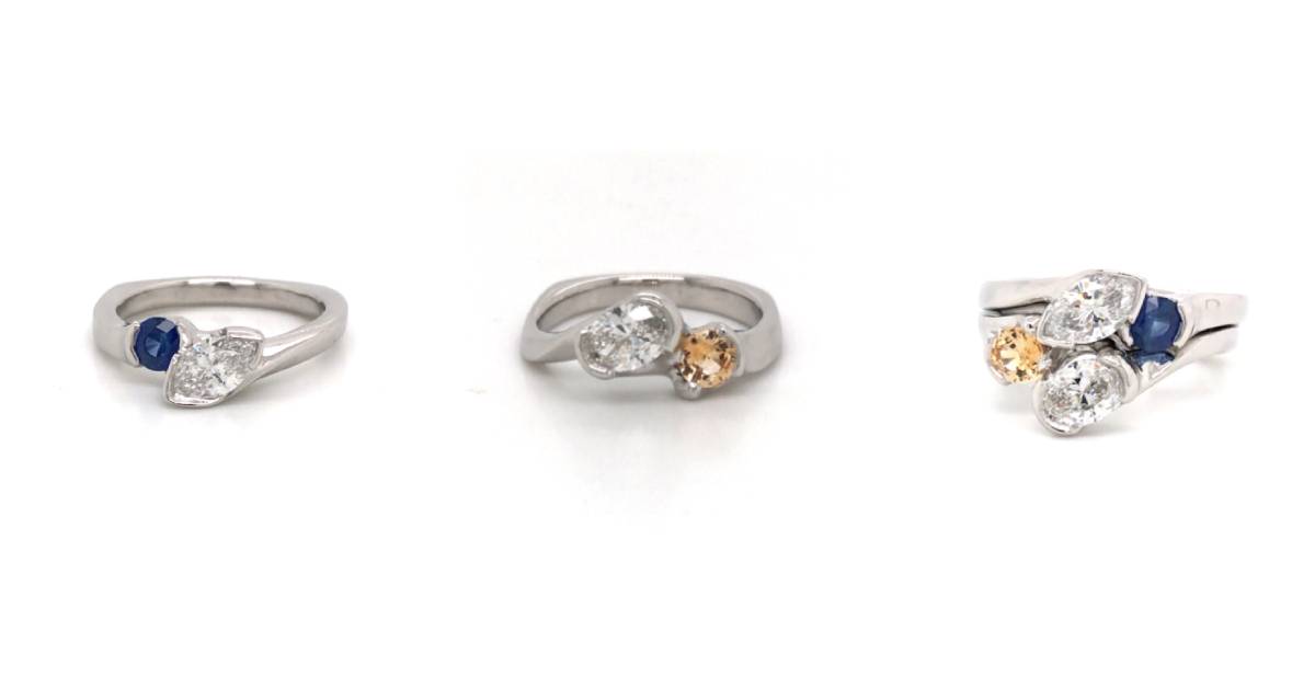 three images of rings