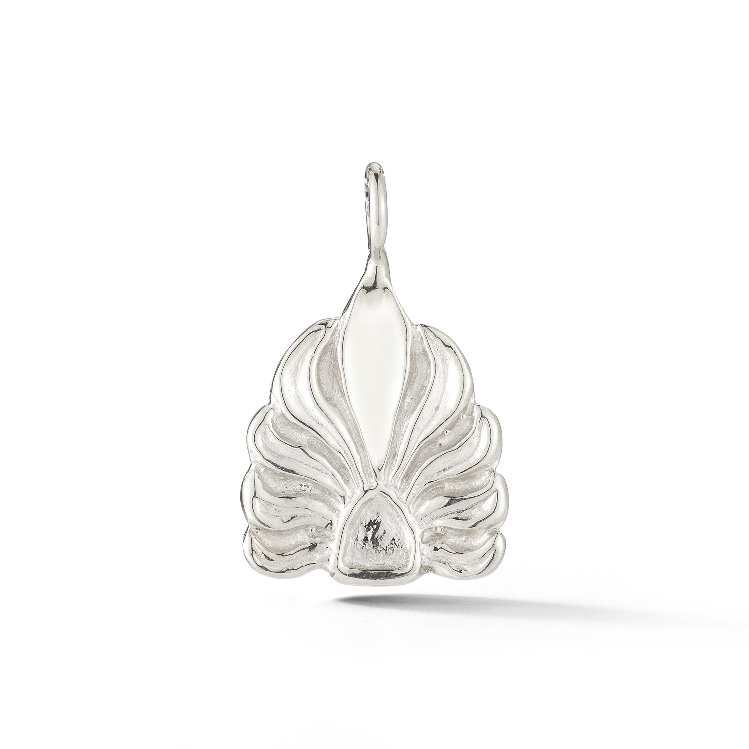Sterling silver Yaddo pediment necklace pendant inspired by Saratoga Springs historic architecture