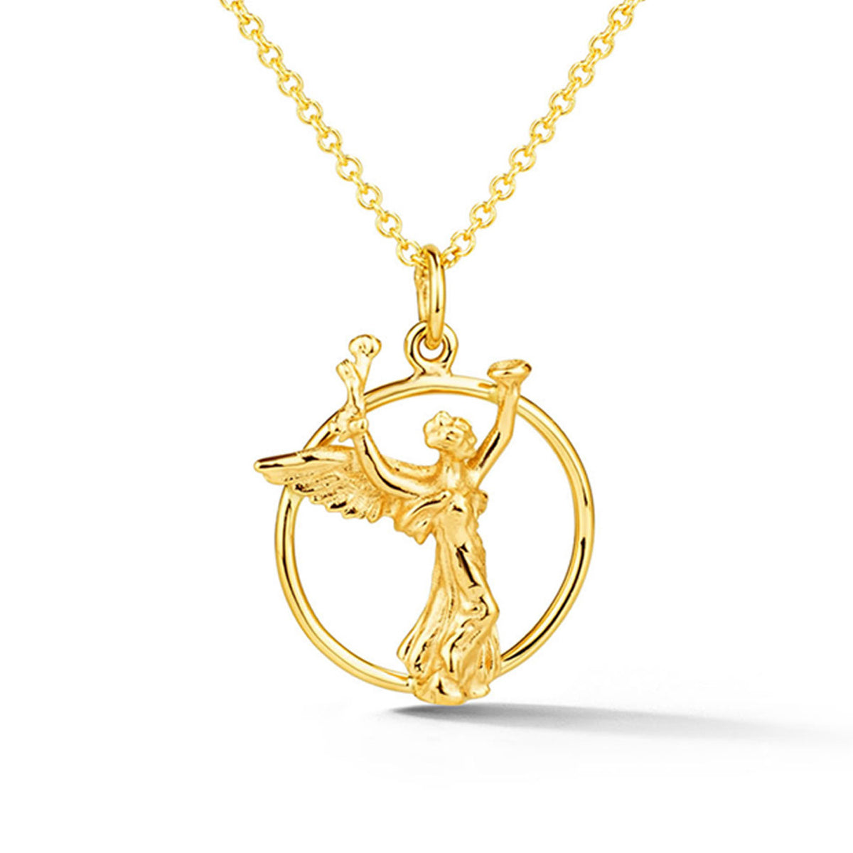 Large sterling silver Spirit of Life within circle from our Saratoga Collection