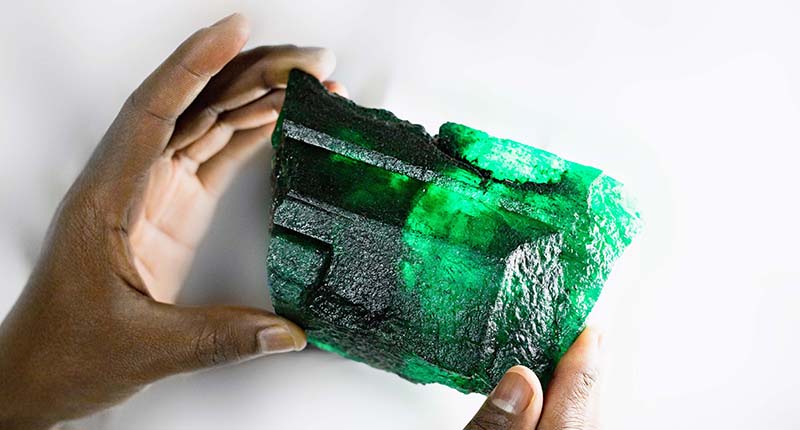 Incredible 5,655 Carat Emerald