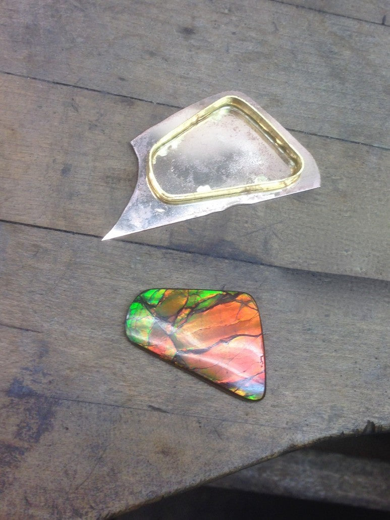 Ammolite Awe Part 3 - Ammolite Setting