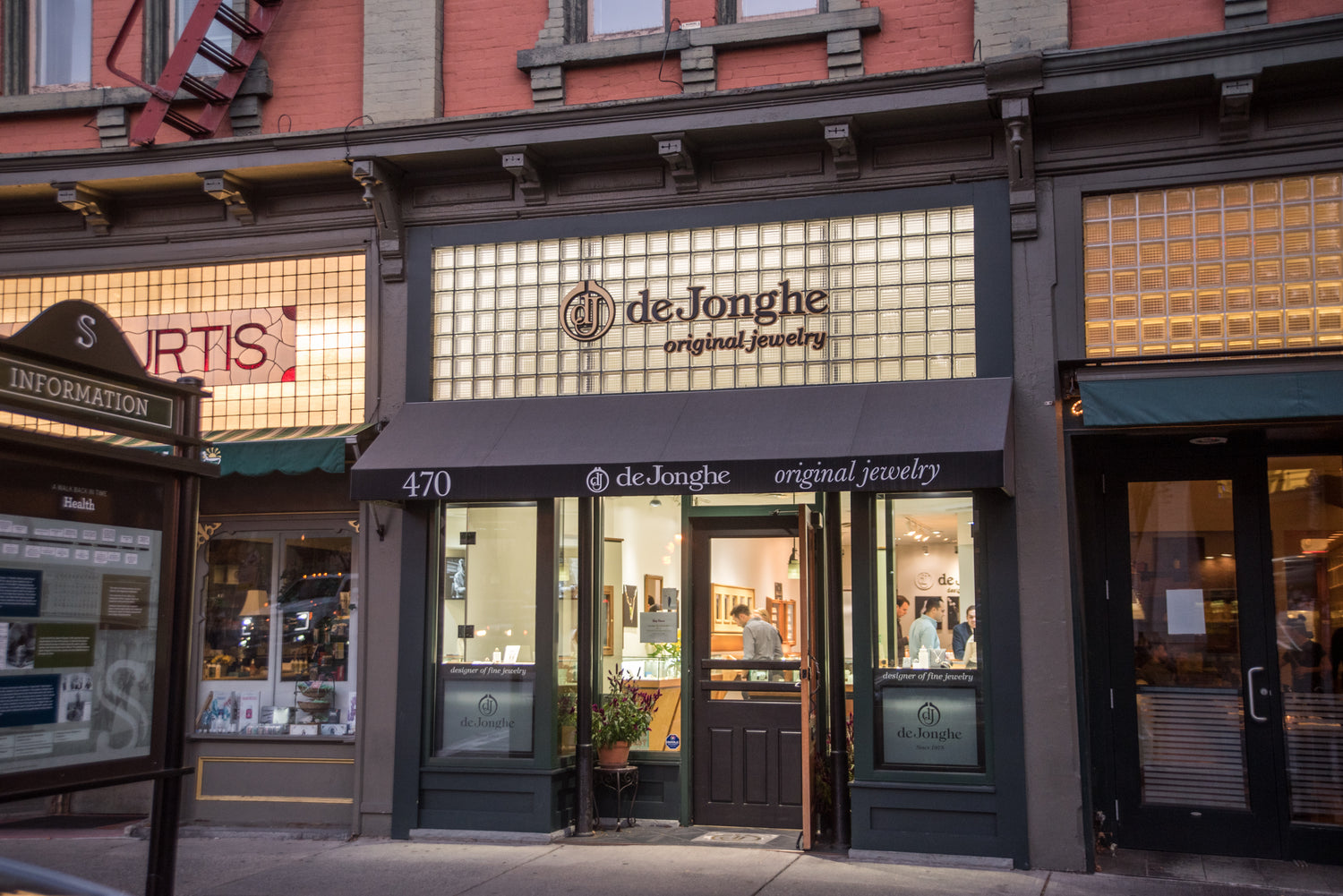 deJonghe Jewelry storefront