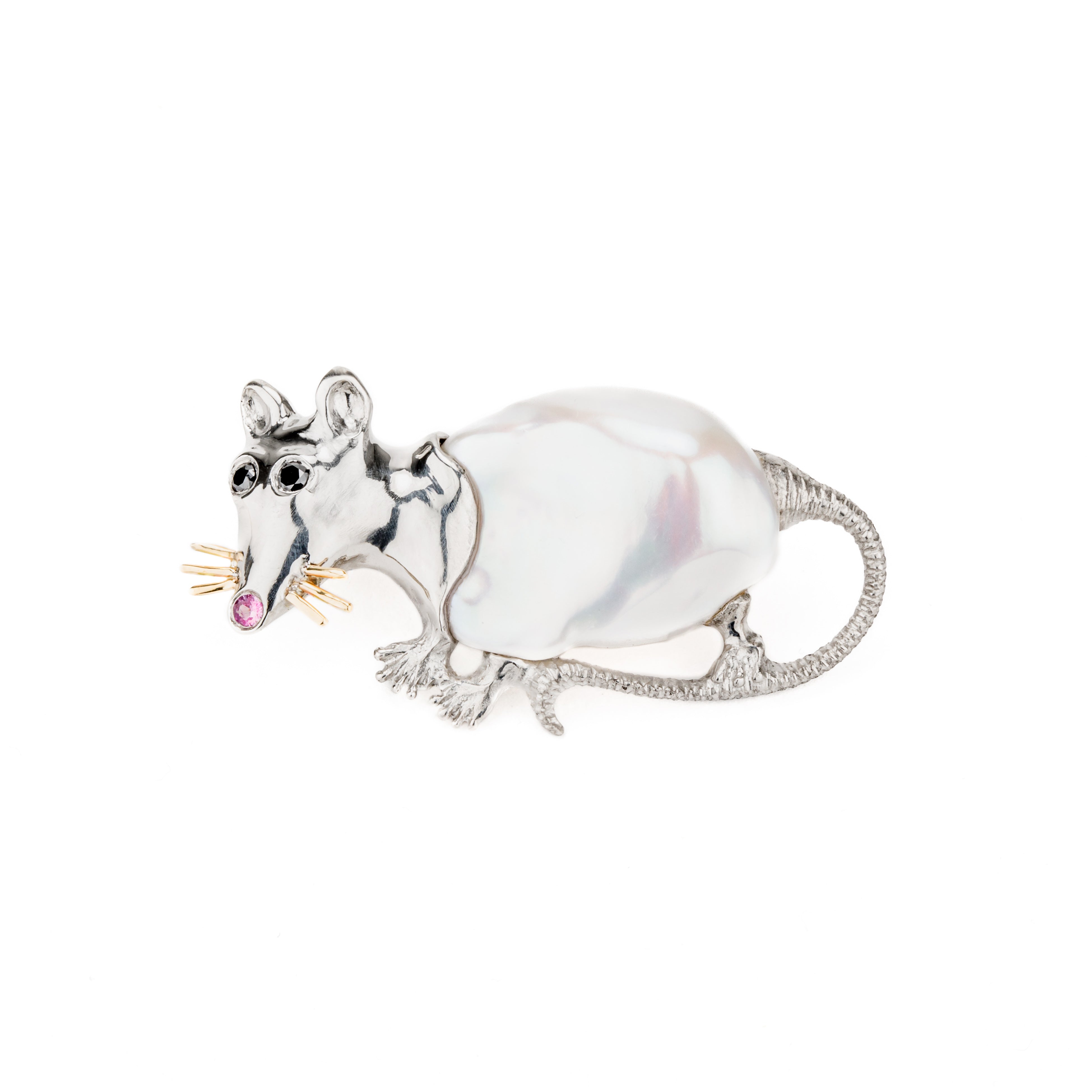 Pearl Rat Pin